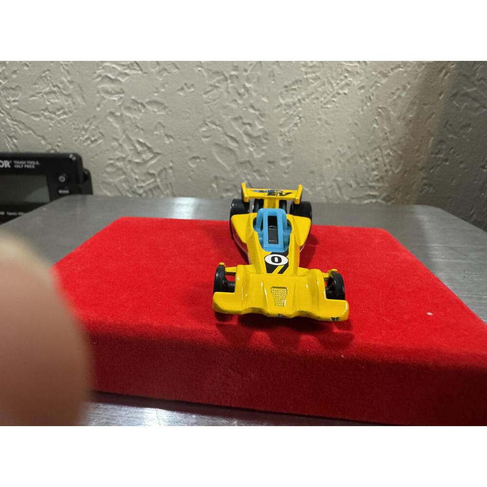 Hot Wheels Yellow Formula 1 Race Car Toy